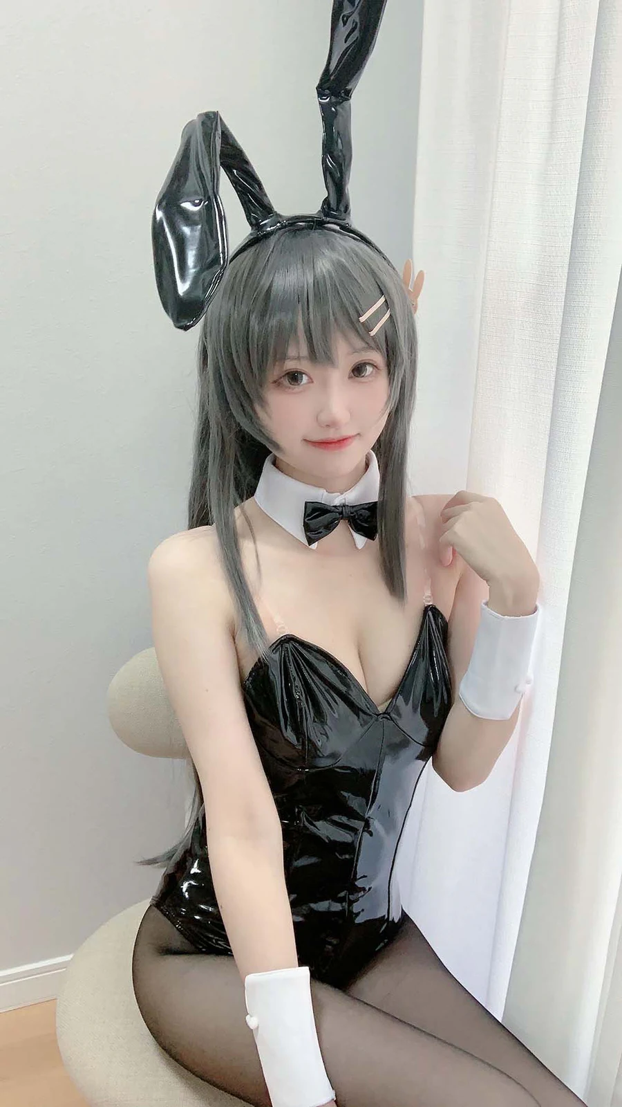 千阳(ちよ) – 麻衣学姐兔子装 Cosplay-第1张