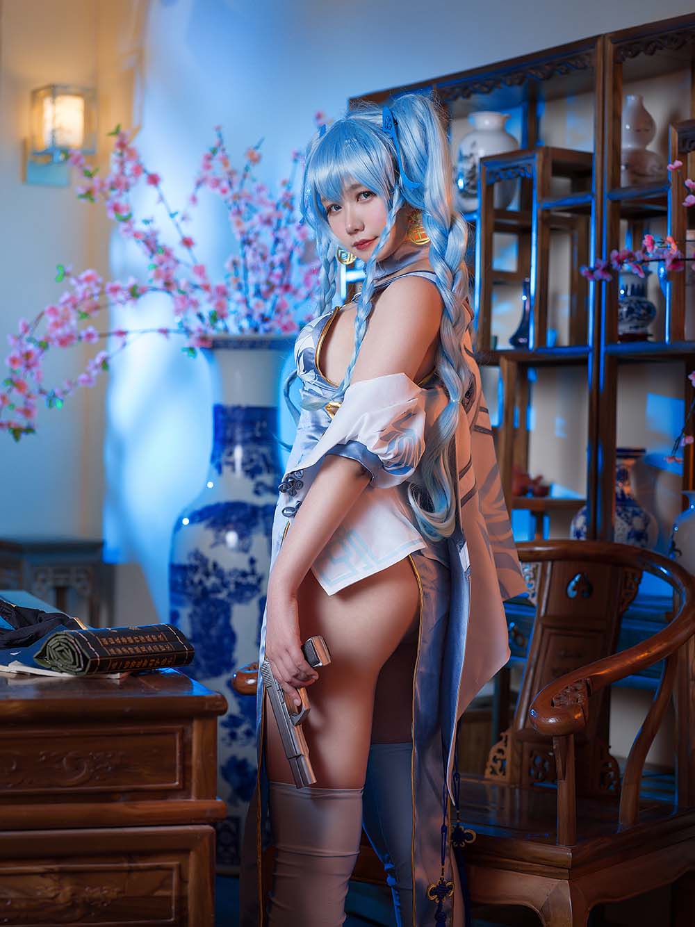麻花麻花酱 – 翠喜媚 Cosplay-第2张