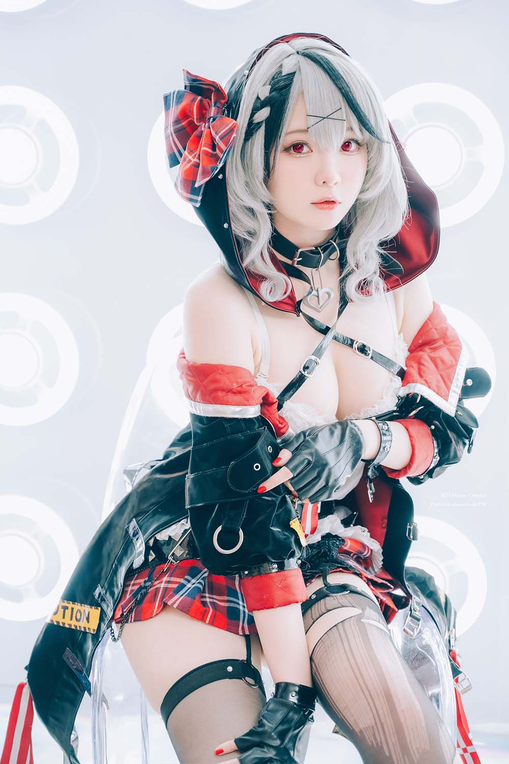 霜月shimo – Sakamata Chloe Cosplay-第1张