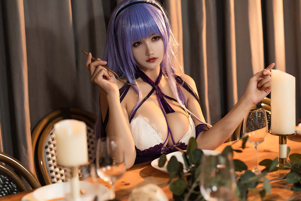 小仓千代w – 黛朵礼服 Cosplay-第2张
