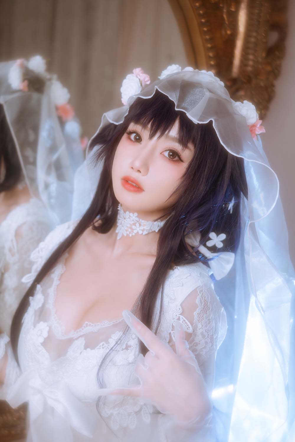 鬼畜瑶在不在w – 婚纱 Cosplay-第1张