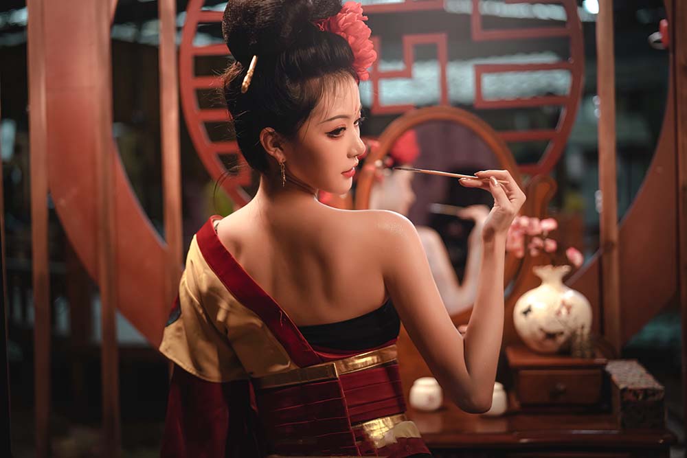 沧霁桔梗 – 一千零一个江湖 Cosplay-第2张