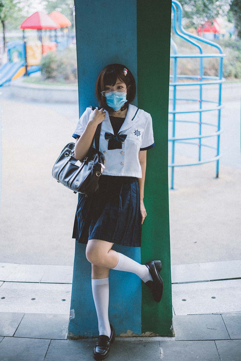 柒柒要乖哦 – 乐园JK Cosplay-第1张
