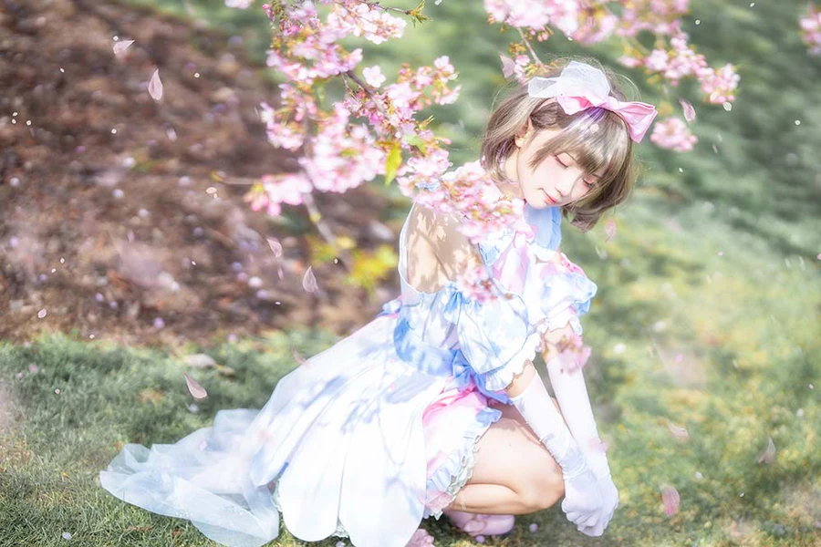 花柒Hana – 唐可可打歌服 Cosplay-第2张