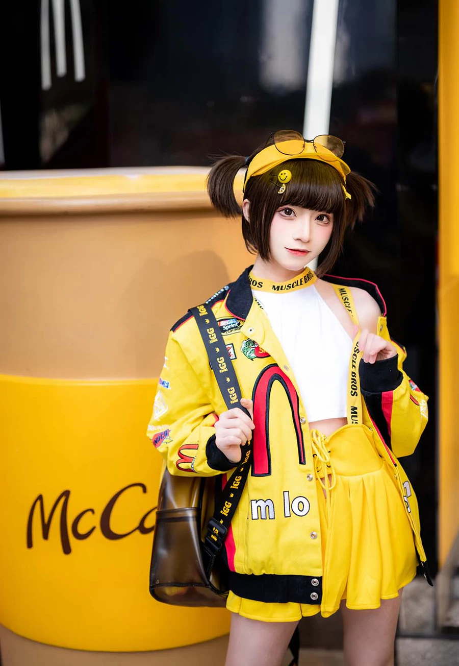 绮太郎Kitaro – 麦当劳女孩 Cosplay-第2张