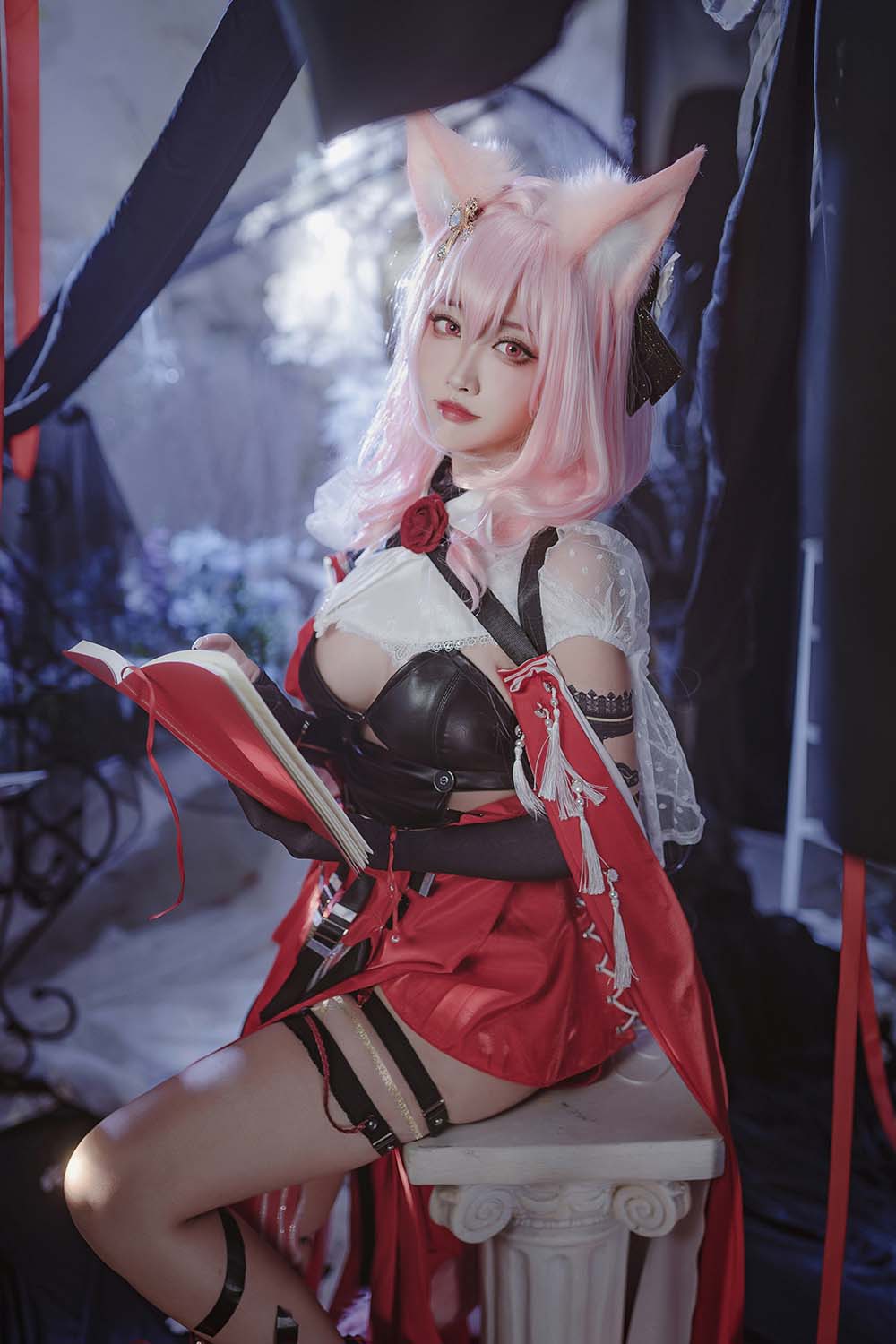 宫本桜 – 明日方舟 鸿雪 Cosplay-第1张