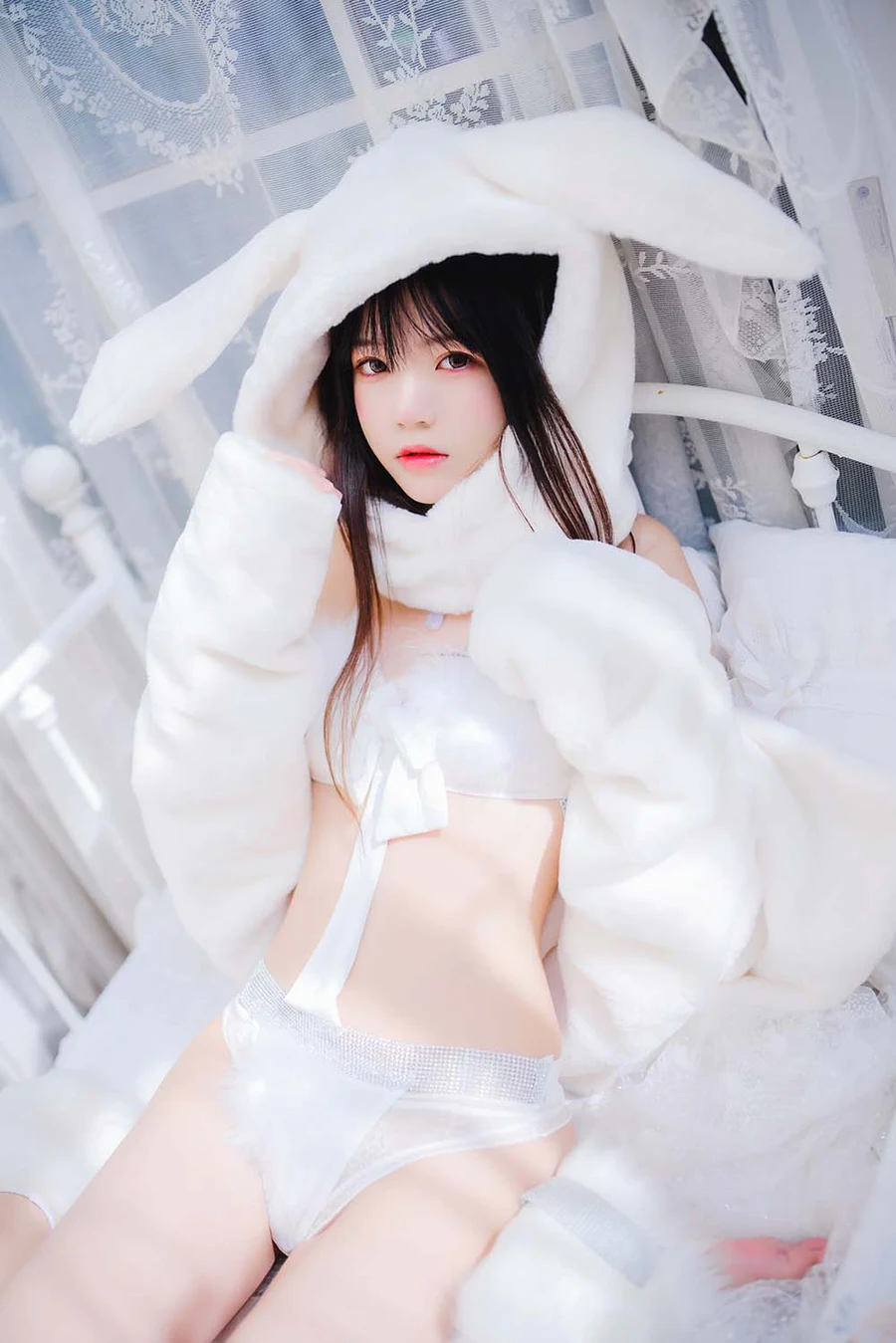 桜桃喵 – 小白兔02 Cosplay-第1张
