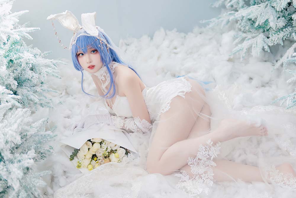 瓦斯塔亚小龙虾 – 碧蓝航线新泽西 花园白雪之仪 Cosplay-第2张