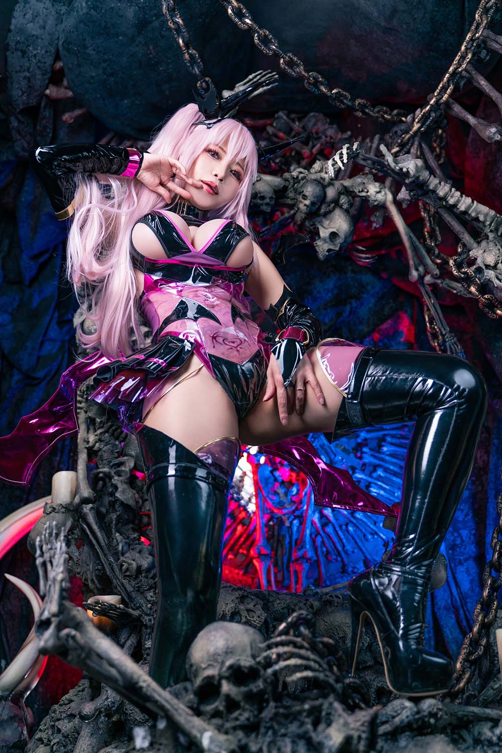 小琪-Aki – 聖憐天舞 邪艷淫舞 Cosplay-第2张