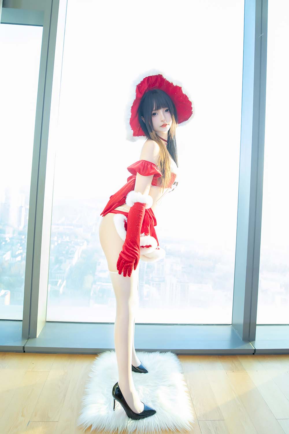 神楽板真冬 – 圣诞魔法 Cosplay-第1张