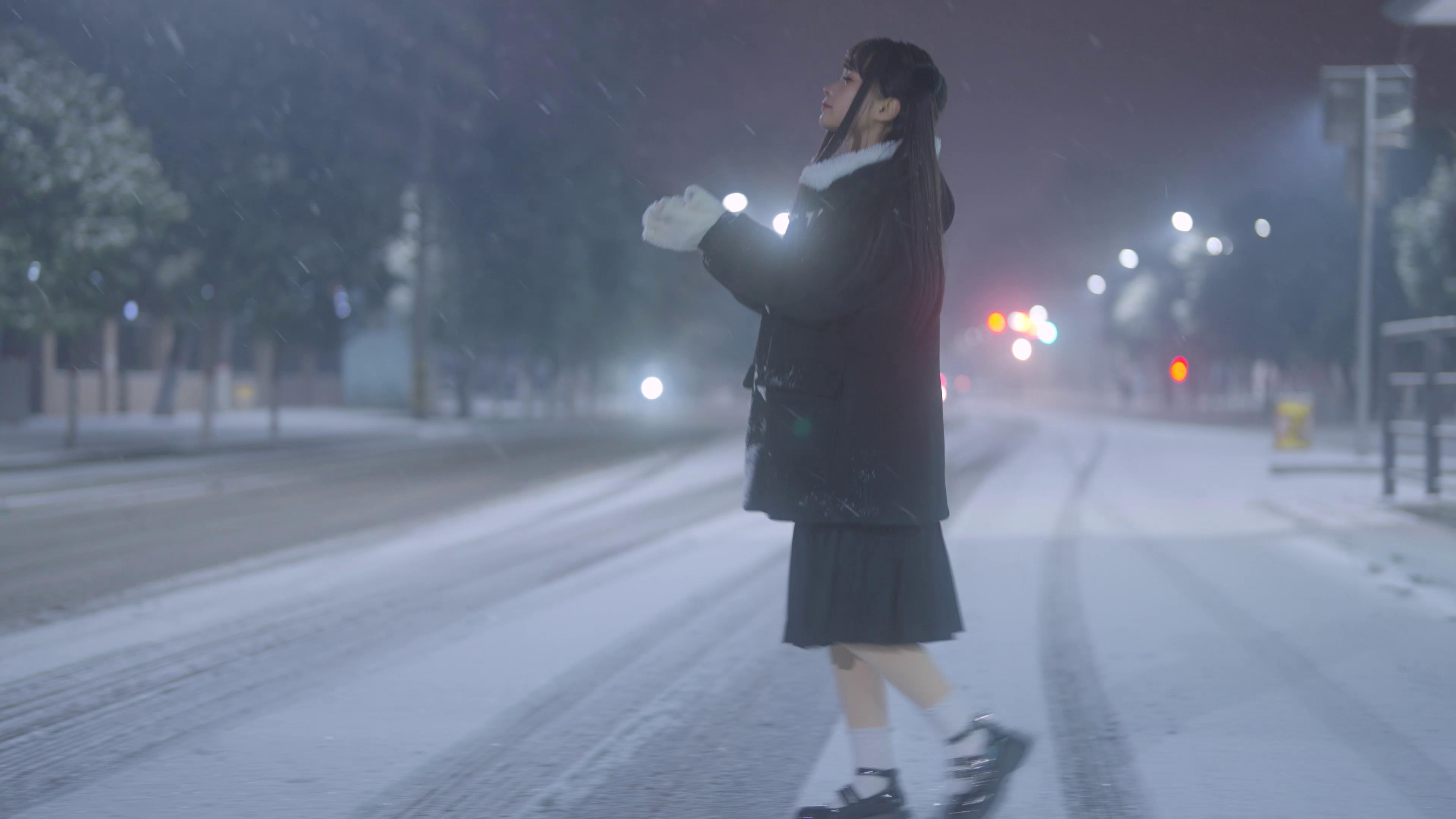 蠢沫沫 – 下雪 Cosplay-第1张