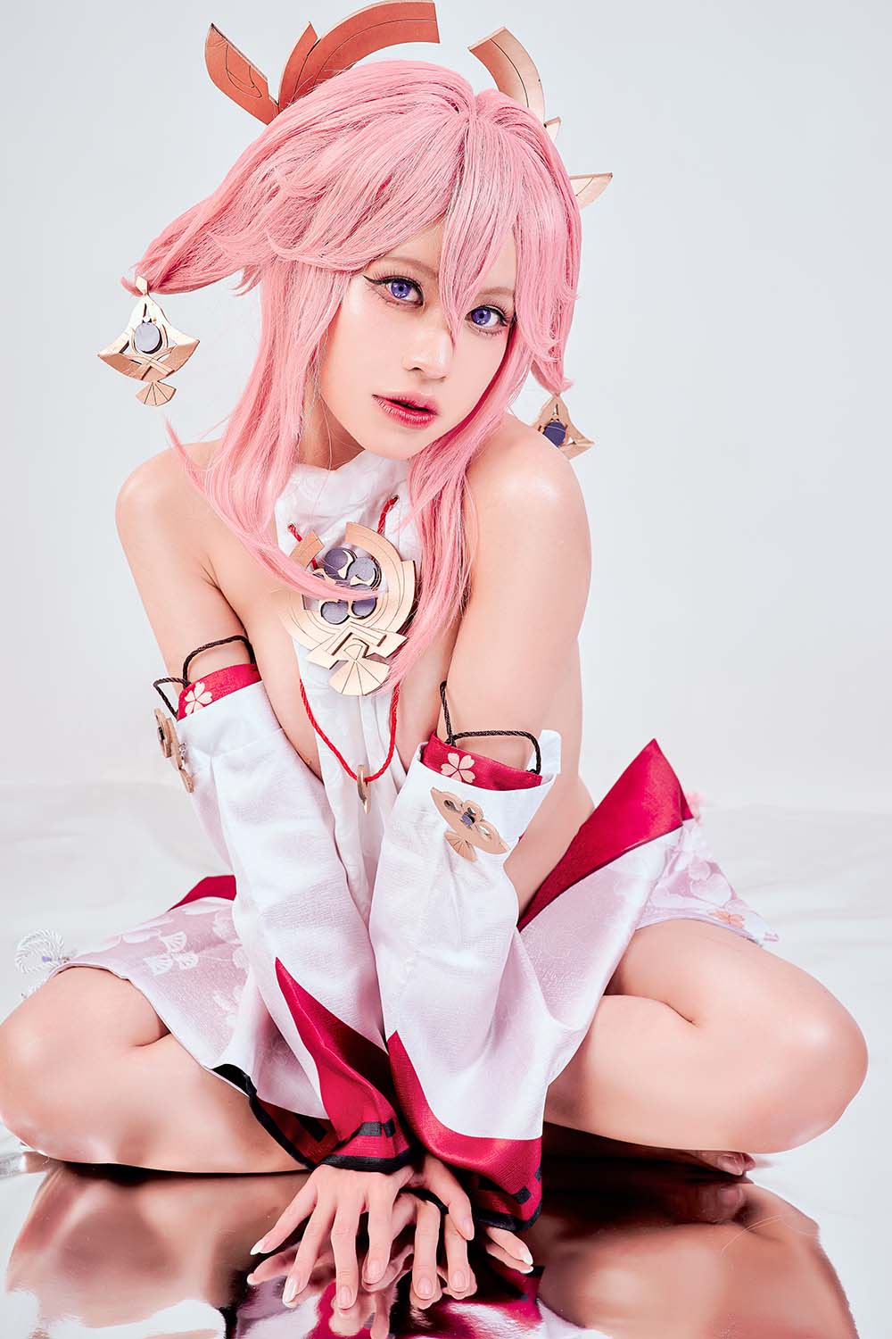 PingPing – Yae Miko Cosplay-第2张