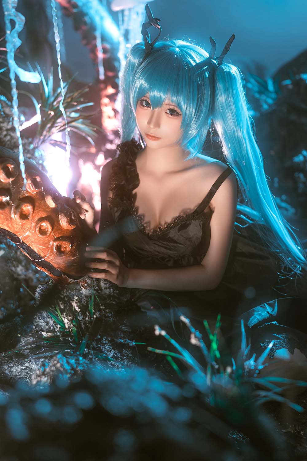 蠢沫沫 – 深海少女 Cosplay-第1张