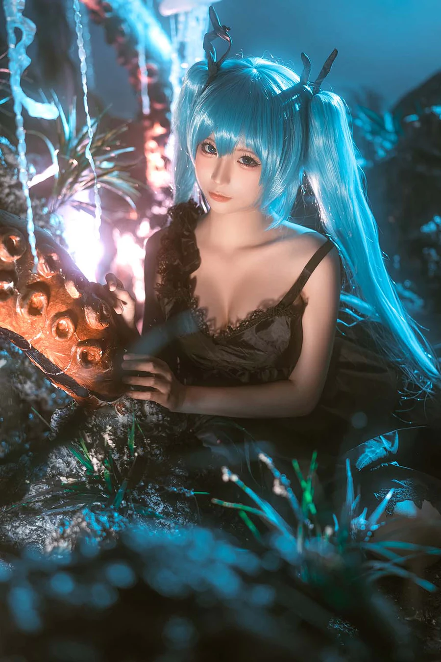 蠢沫沫 – 深海少女 Cosplay-第1张