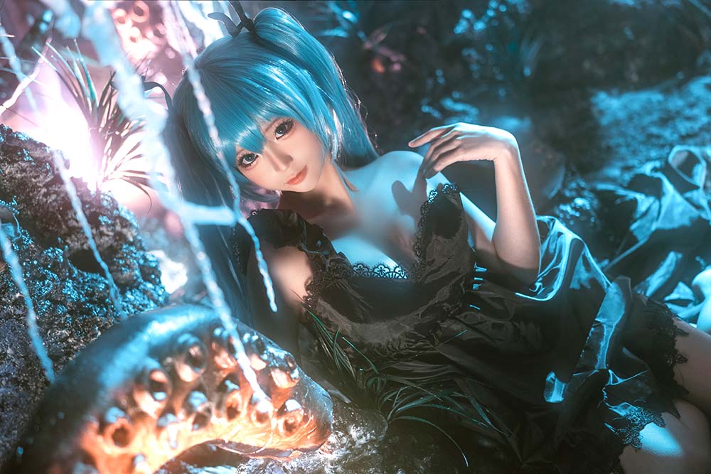 蠢沫沫 – 深海少女 Cosplay-第2张