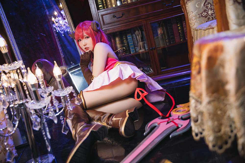瓜希酱 – 公主连结 支仓伊绪 Hasekura Io Cosplay-第2张