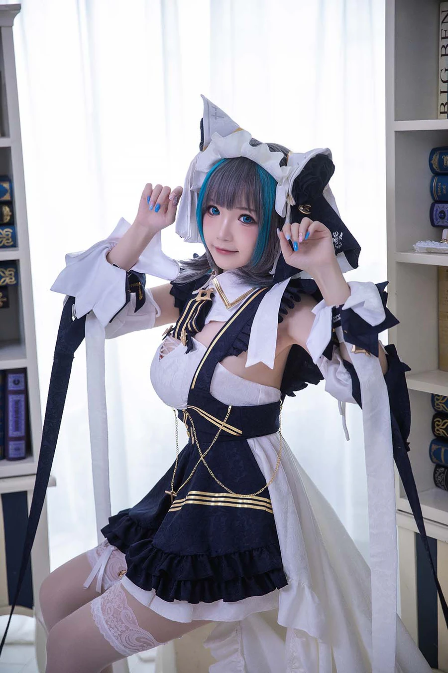 雪晴Astra – 柴郡 Cosplay-第1张