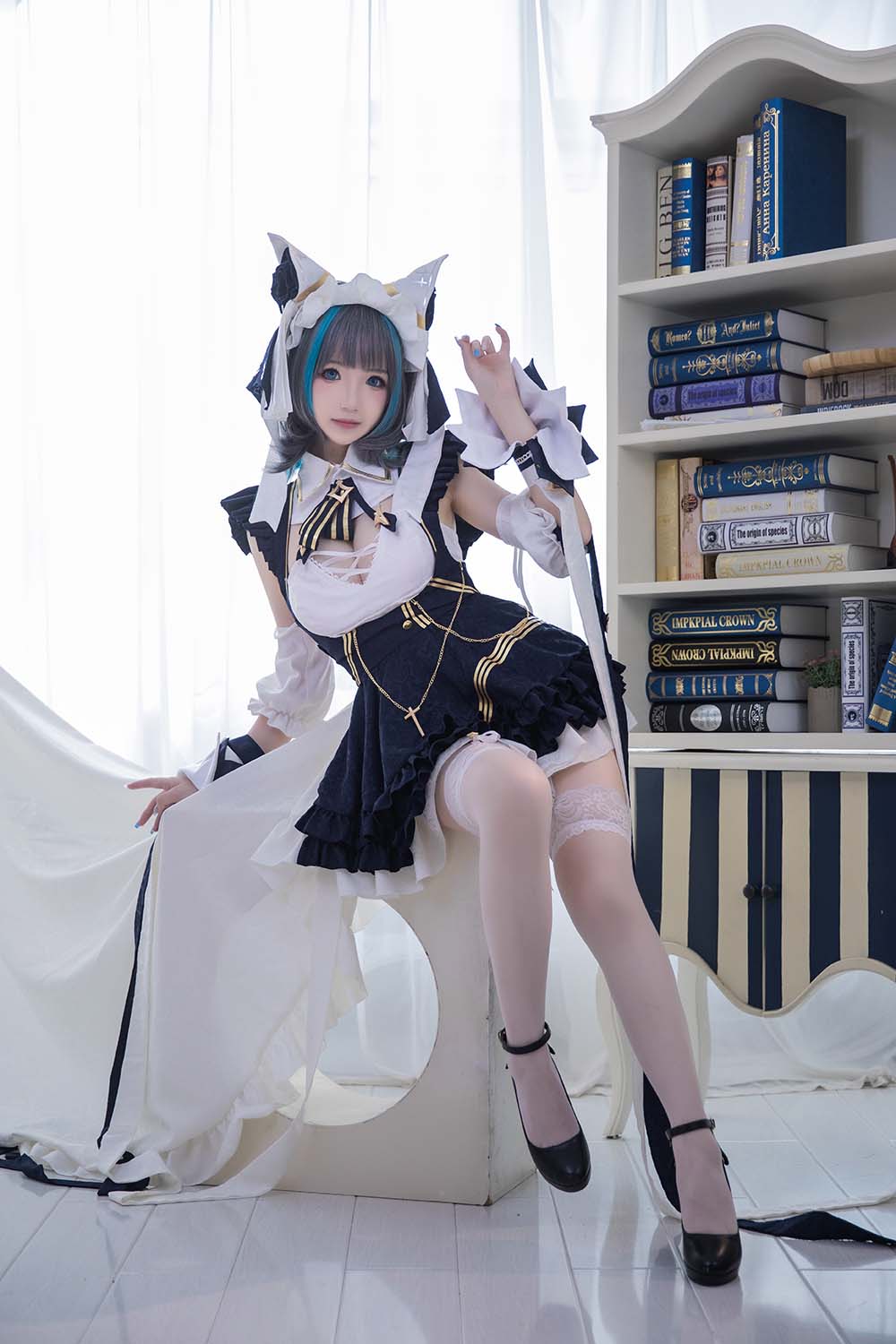 雪晴Astra – 柴郡 Cosplay-第2张