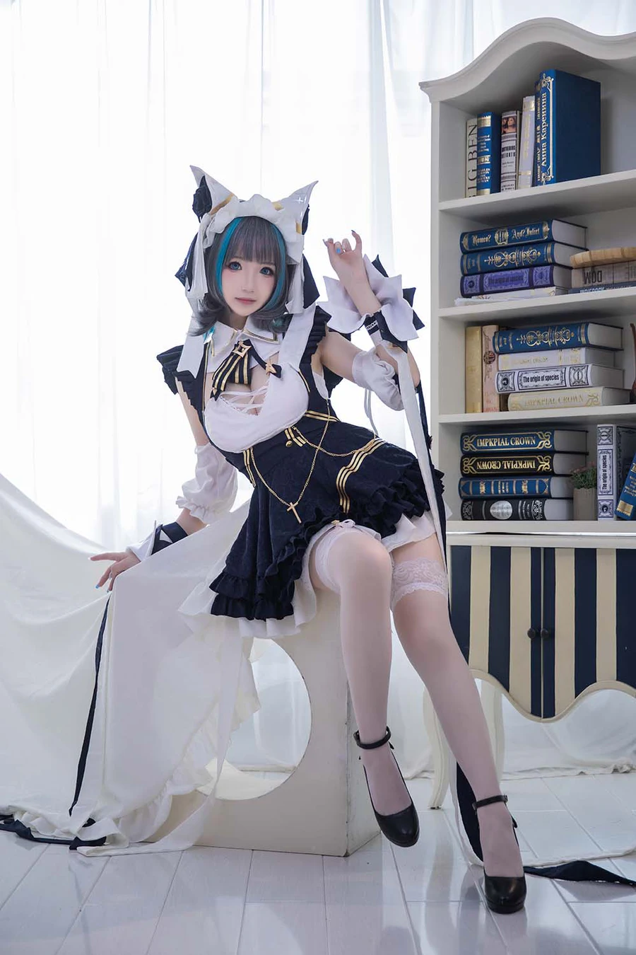 雪晴Astra – 柴郡 Cosplay-第2张
