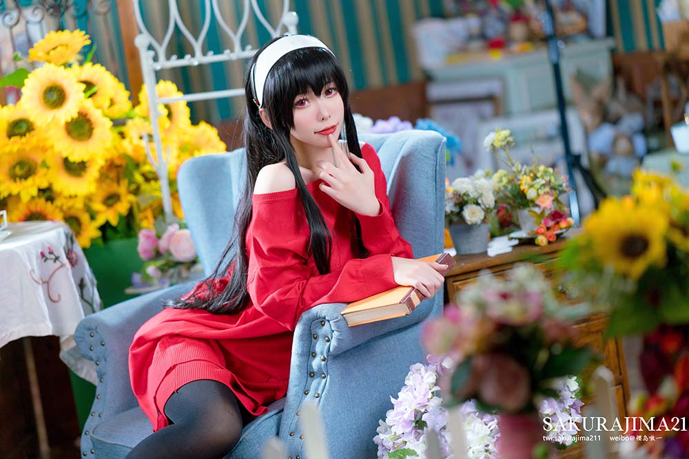 樱岛嗷一 – 约尔 福杰 Cosplay-第2张