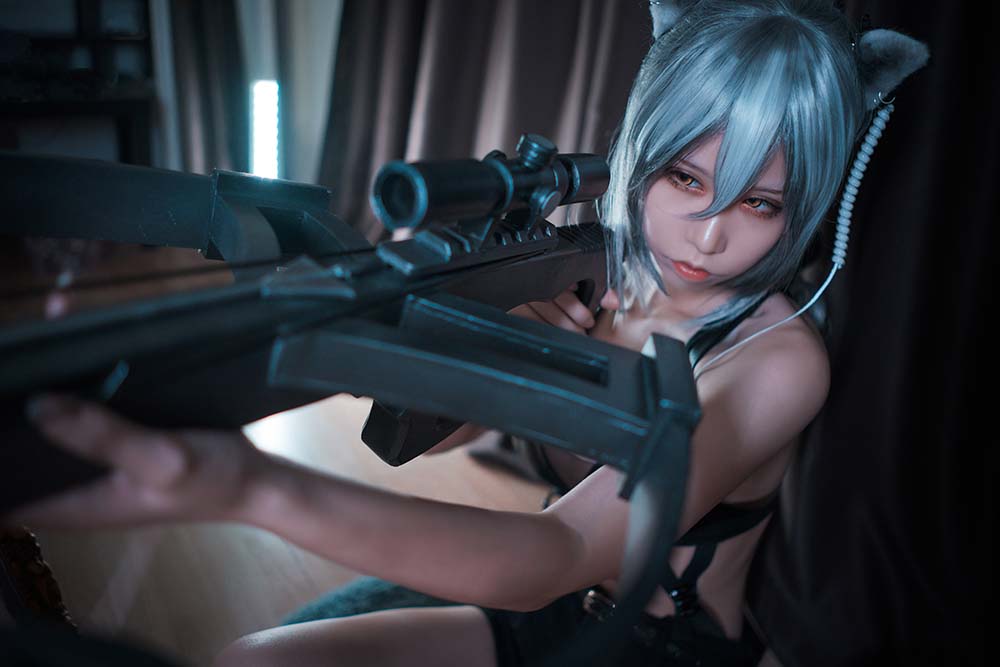 爱老师_PhD – 明日方舟 Cosplay-第1张