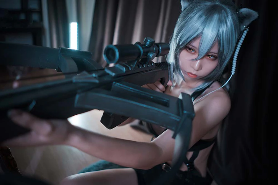 爱老师_PhD – 明日方舟 Cosplay-第1张