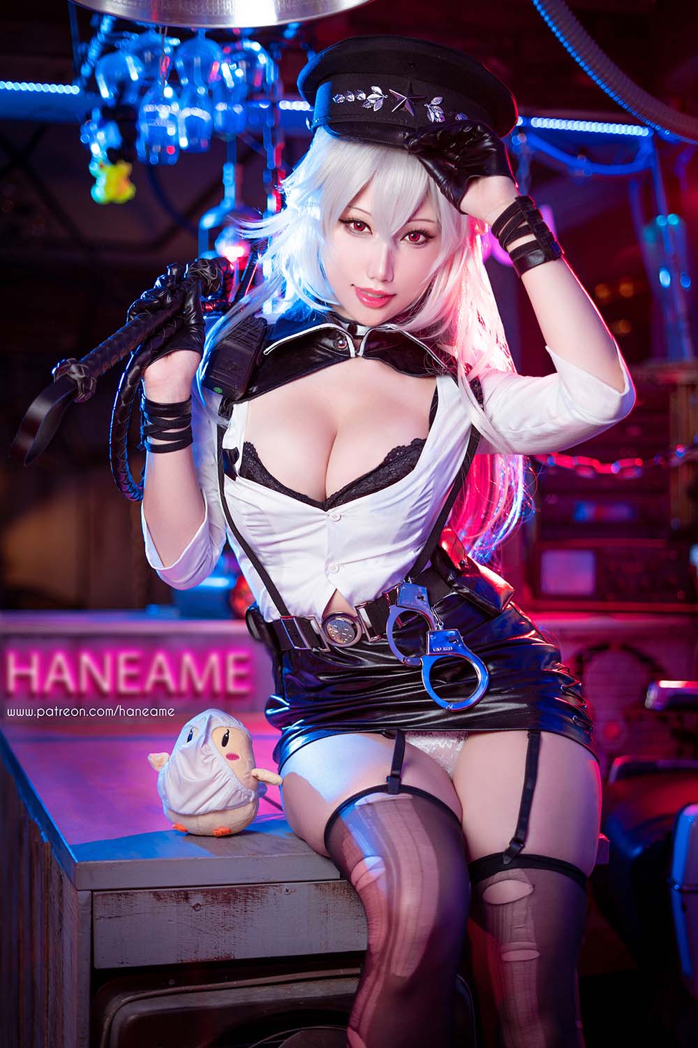 Hane Ame 雨波写真 – Gangut Police (Azur Lane) Cosplay-第1张
