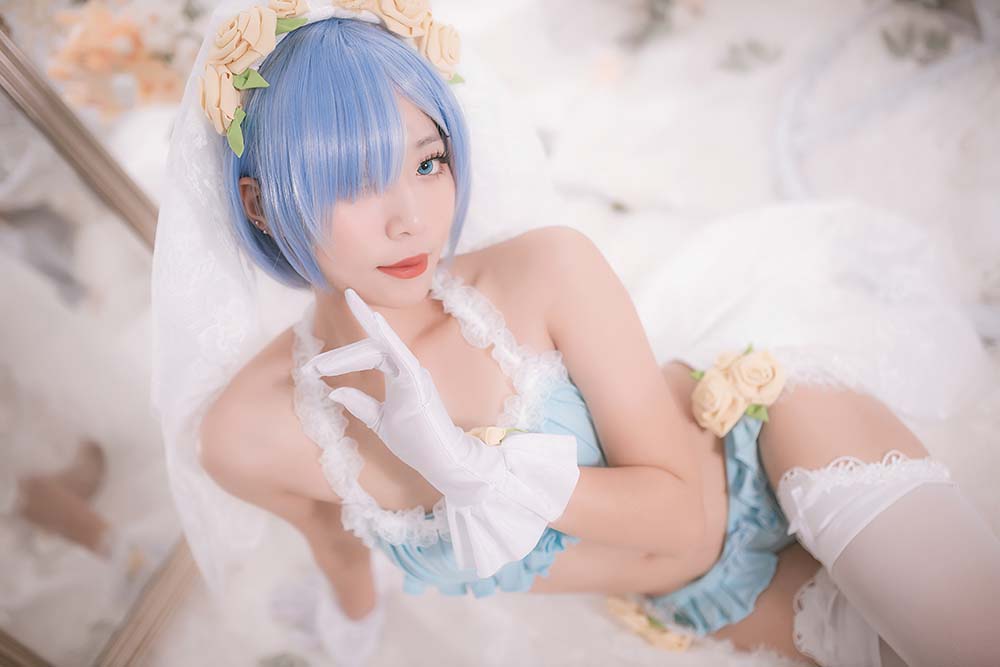 Money冷冷 – 蕾姆 Cosplay-第2张