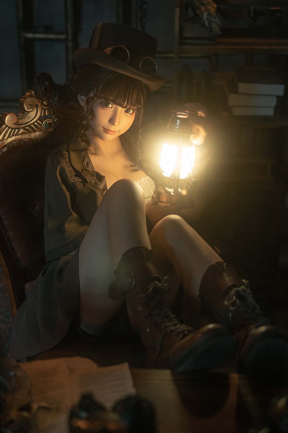 蠢沫沫 – 蒸汽少女 Cosplay-第1张