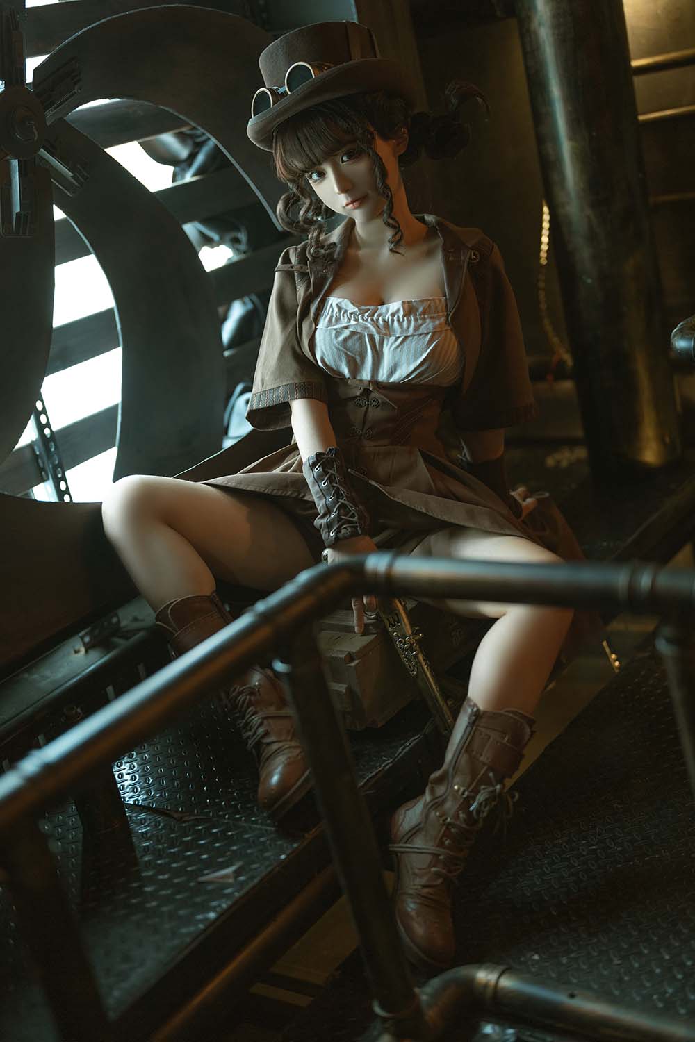 蠢沫沫 – 蒸汽少女 Cosplay-第2张