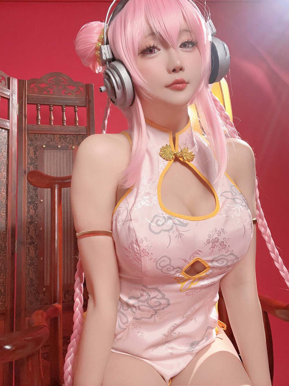 星之迟迟 – 索尼子旗袍 Cosplay-第2张