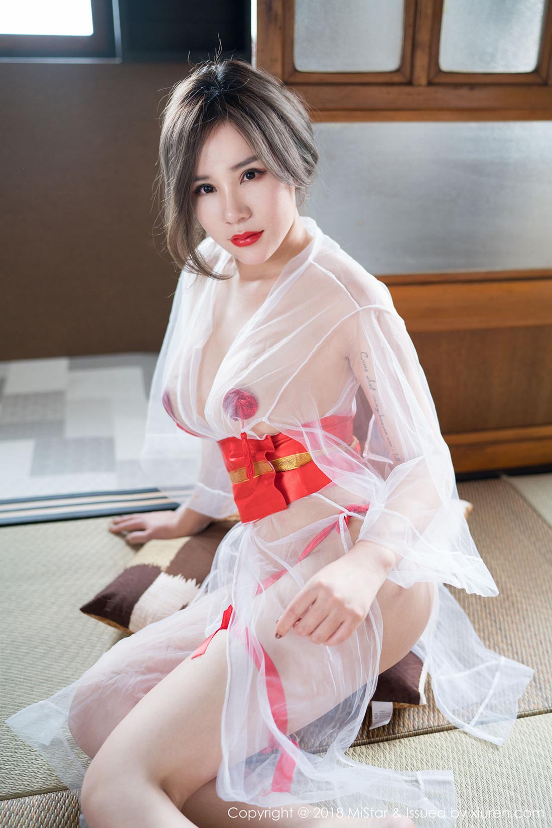 [MiStar魅妍社]MS20180227VOL0212 2018.02.27 VOL.212 大奶昔Kyra MiStar魅妍社-第1张