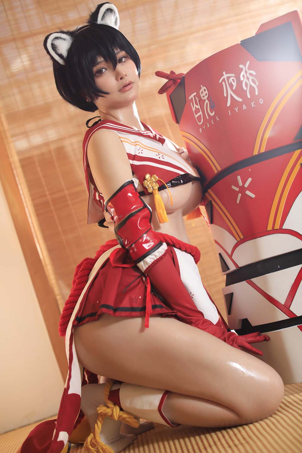 前羽_rr – 碧蓝档案 春日椿 Cosplay-第1张