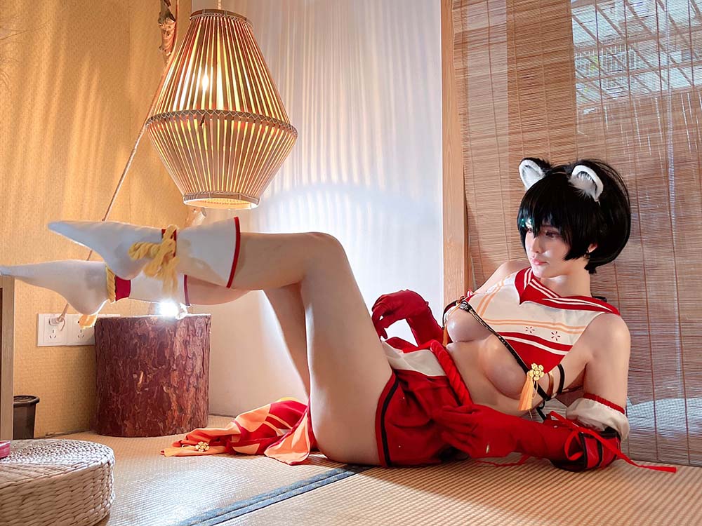 前羽_rr – 碧蓝档案 春日椿 Cosplay-第2张