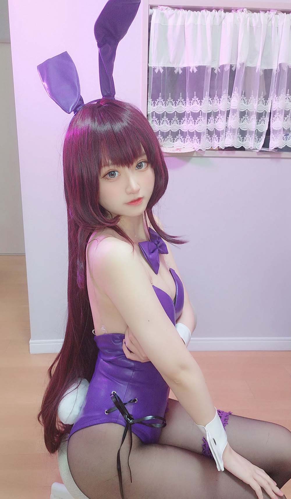 千阳(ちよ) – 斯卡哈兔郎 Cosplay-第1张