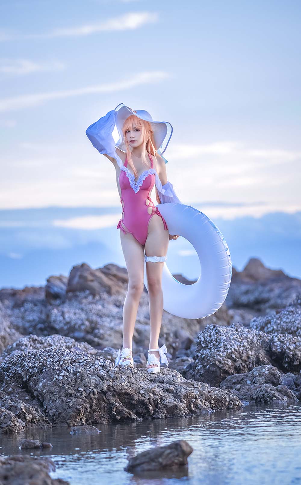 Neko-薇薇 – 黎塞留泳装 Cosplay-第2张