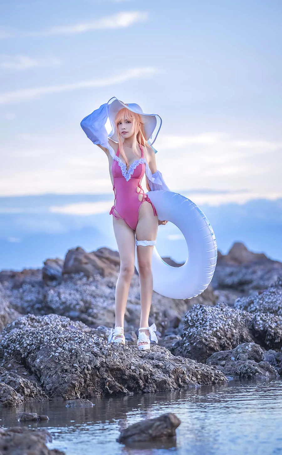 Neko-薇薇 – 黎塞留泳装 Cosplay-第2张