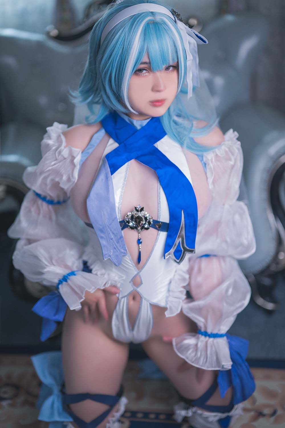Hatori Sama – Eula Bride Cosplay-第1张