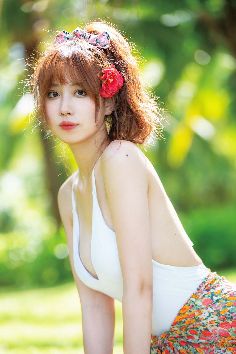 念雪ww – 昭和碎花 Cosplay-第2张