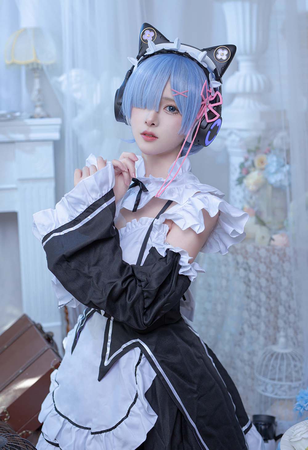 腥味猫罐 – REM蕾姆 Cosplay-第1张