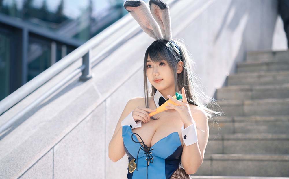 浅安安 – 漫展兔女郎 Cosplay-第2张