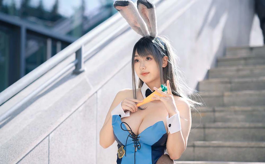 浅安安 – 漫展兔女郎 Cosplay-第2张
