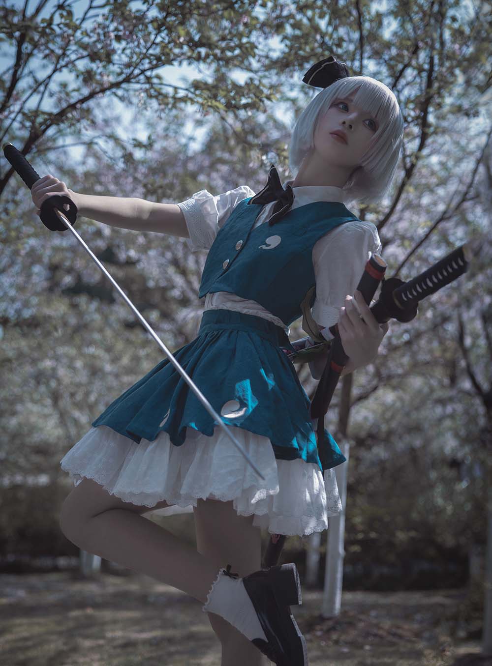 腥味猫罐 – 半妖庭师 Cosplay-第1张