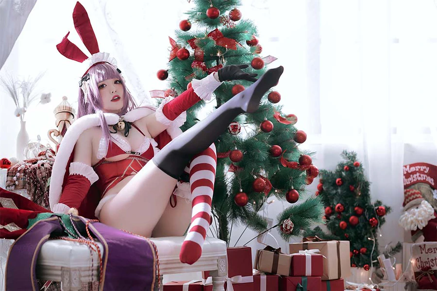 半半子 – 圣诞艾可 Cosplay-第2张