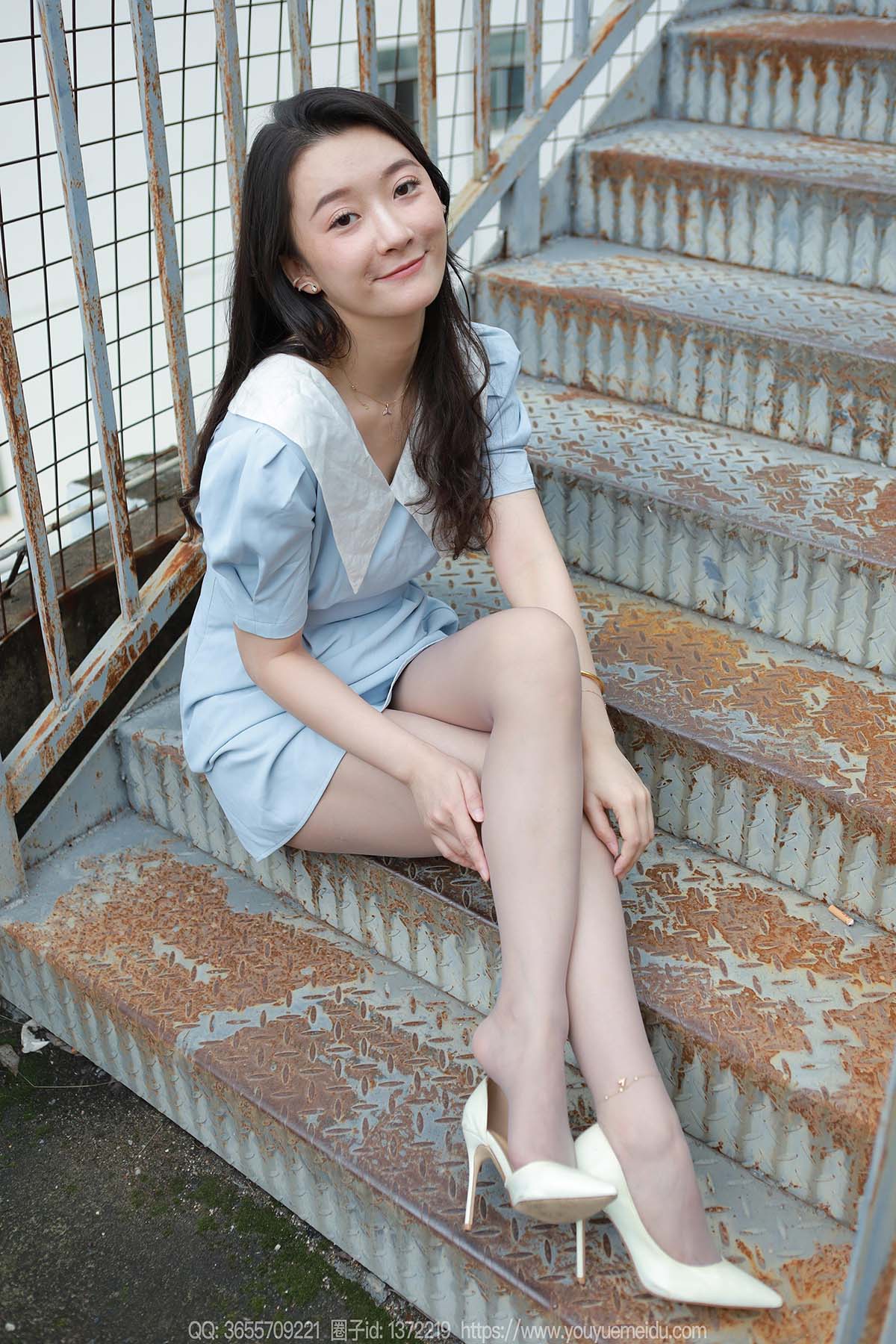 [IESS异思趣向] 2024.04.22 丝享家1722：秋秋《蓝裙甜妹》 IESS异思趣向-第1张