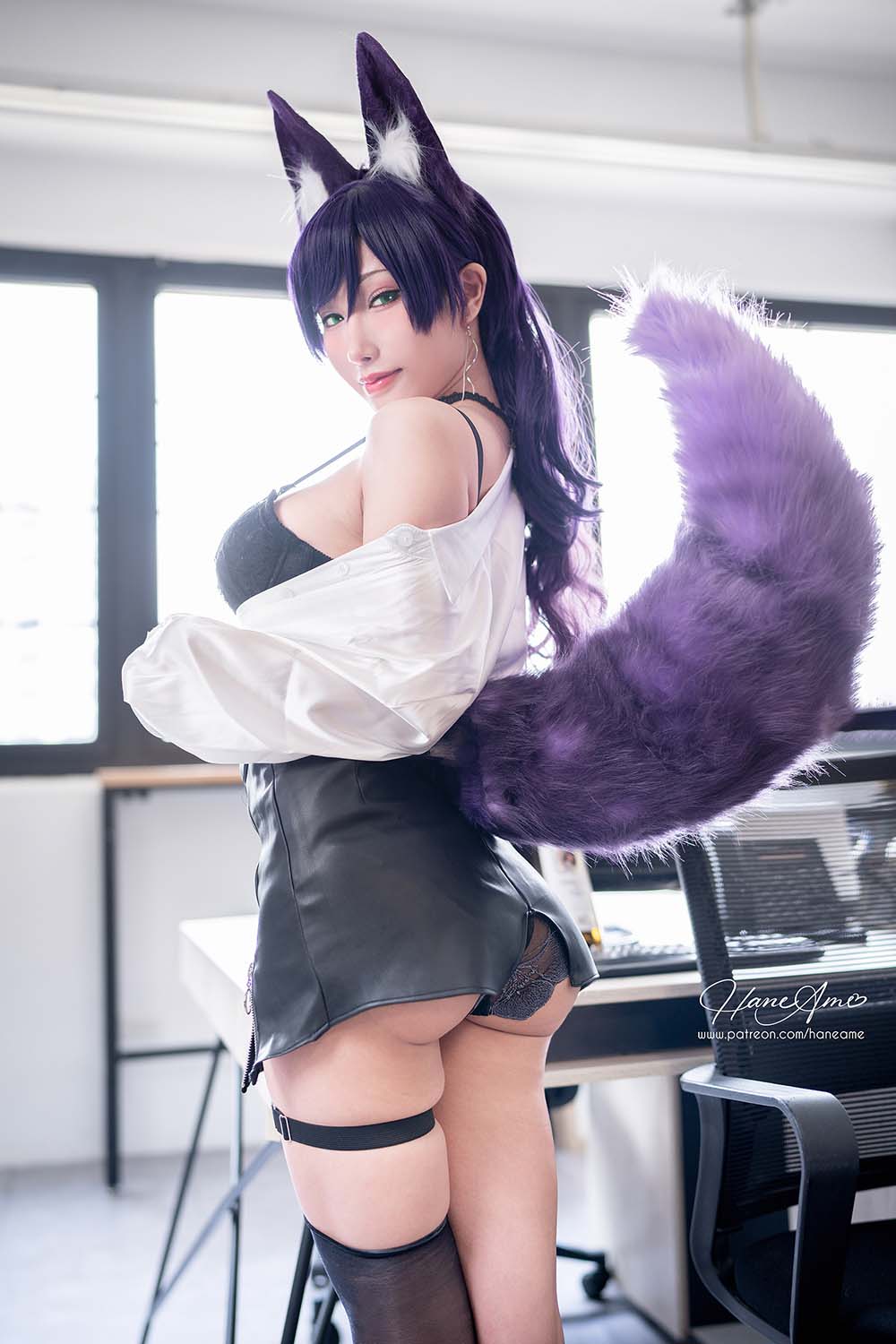 Hane Ame 雨波写真 – SEKI 小狐狸 Cosplay-第1张