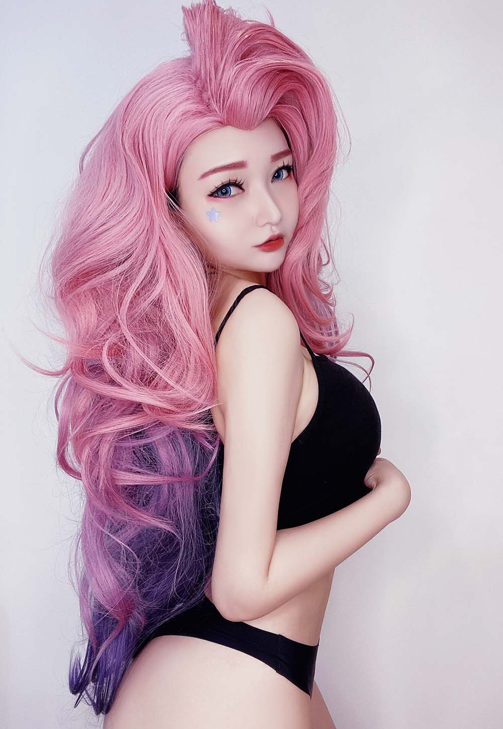 Potato Godzilla – Seraphine (LoL) Cosplay-第2张