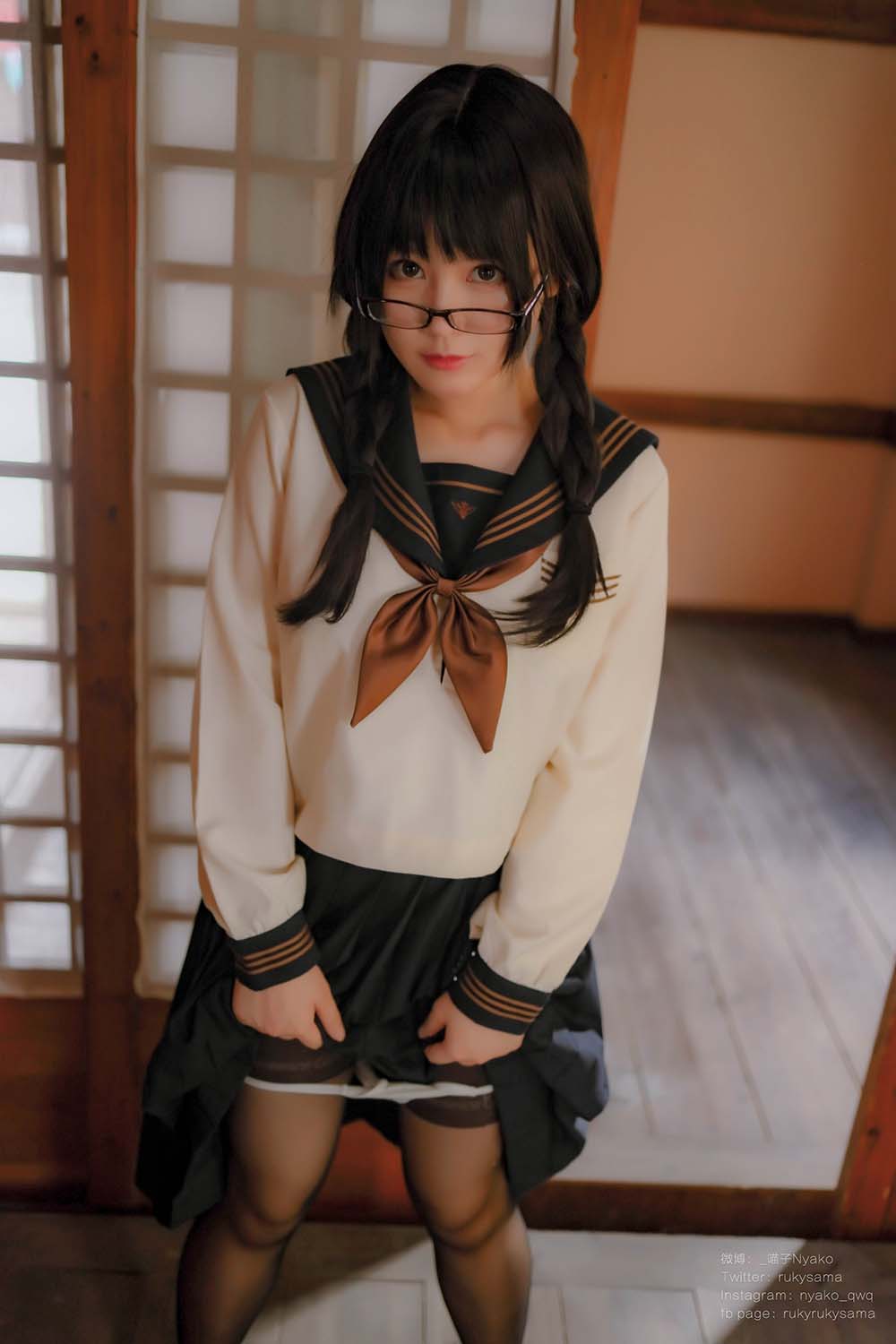 Nyako喵子 – 痴·女子校生 Cosplay-第1张