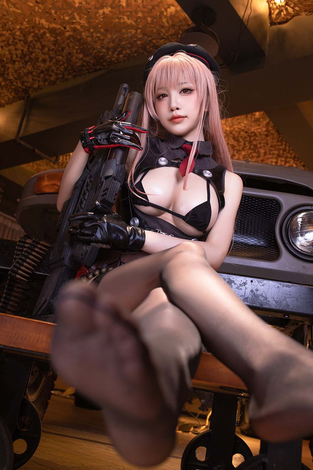 水淼aqua – 勝利の女神 NIKKE ラピ Cosplay-第1张