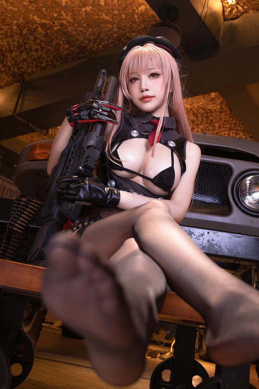 水淼aqua – 勝利の女神 NIKKE ラピ Cosplay-第1张
